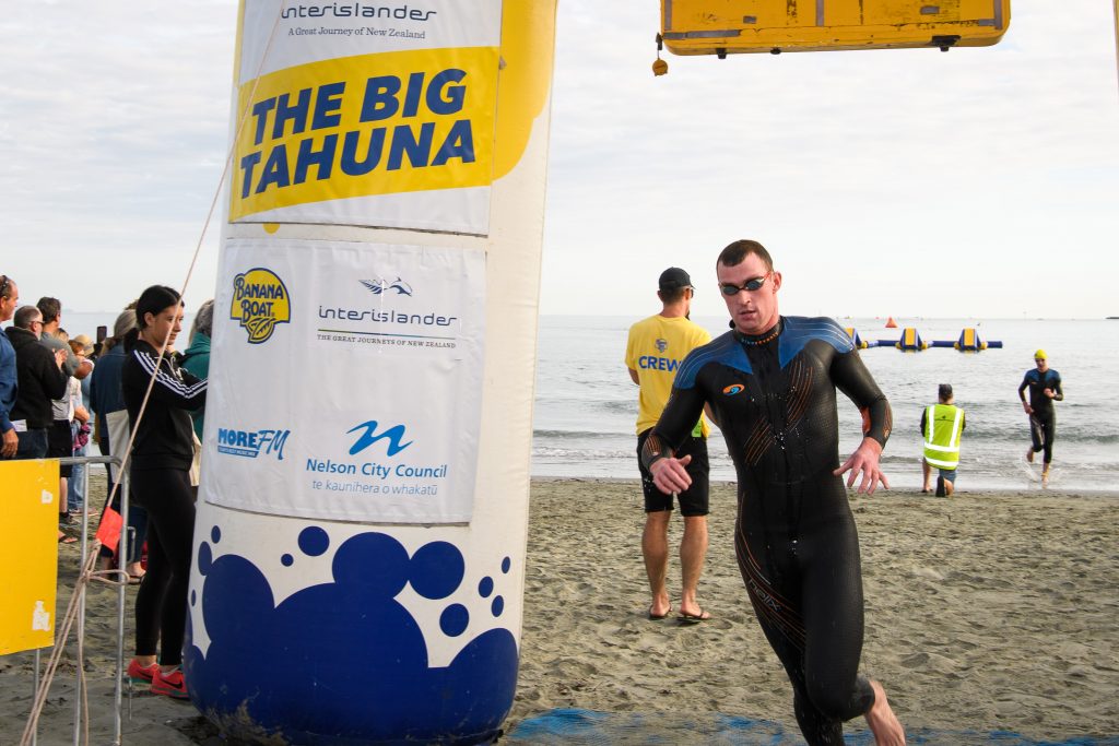 Banana Boat Ocean Swim Series race four, The Interislander Big Tahuna