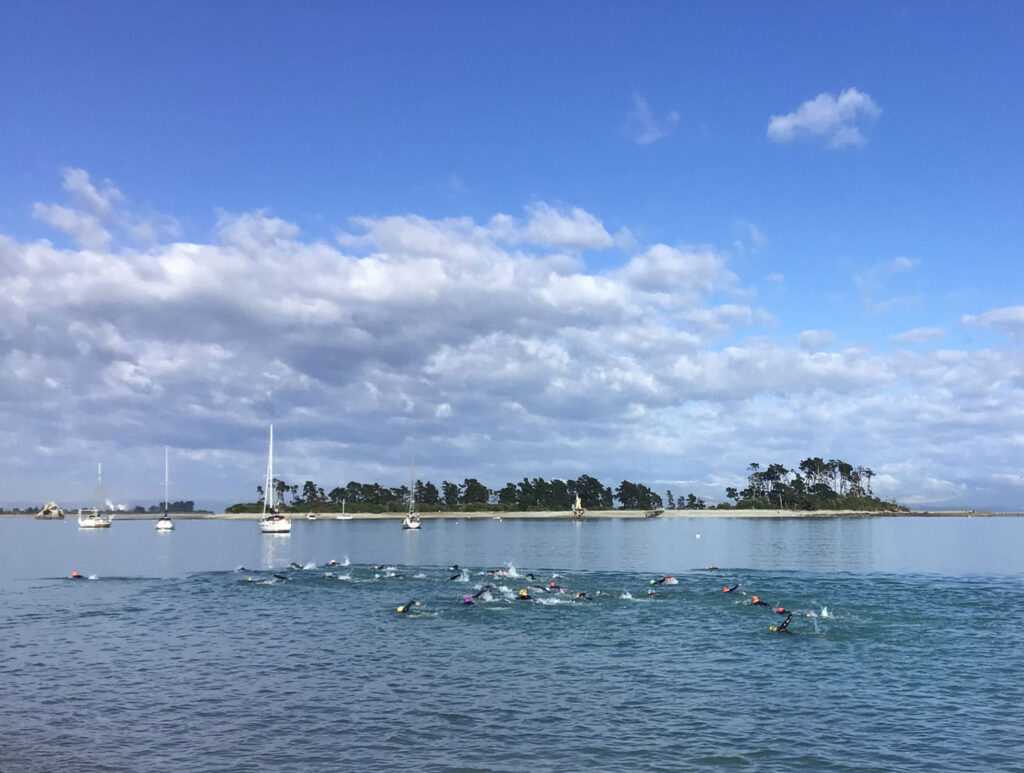 The Blue September Swim kicked off our season with 32 swimmers braving 13°C water at the Nelson Yacht Club. Together we raised around $600 for prostate cancer on a stunning calm day. Congratulations to winner Eddie Swain (6:44.5) and all participants. Click for full results and upcoming events.